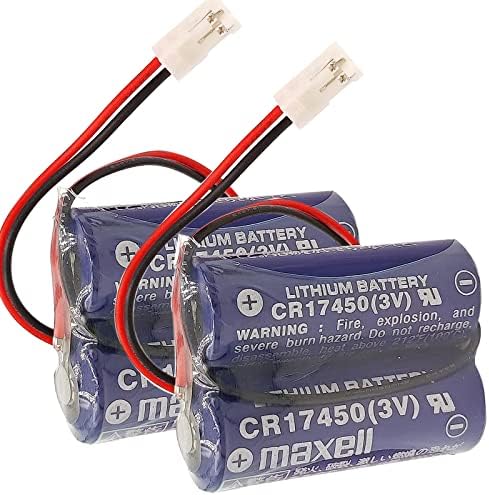 2CR17450-2WK27 / D80UB016170 2600mAH 3V Substituição PLC Controle industrial Single Use Battery