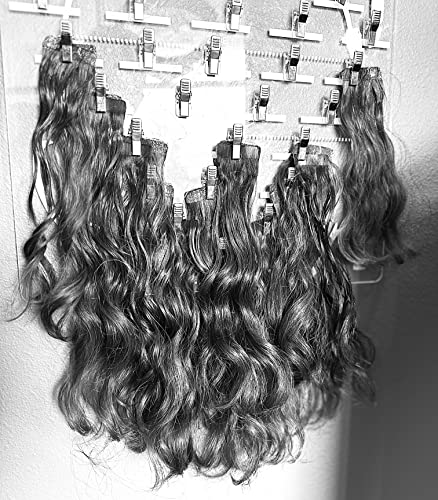 Extensões capilares Placa de cabelo do suporte para o cabelo Placa de exibição de cabelo