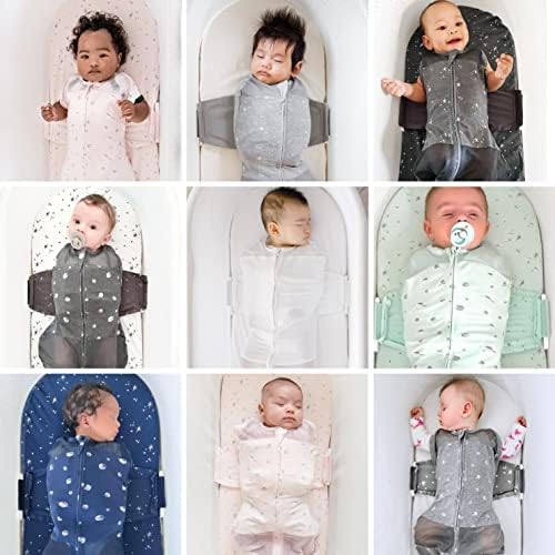 Saco de sono de Snoo Baby mais feliz - de cobertor de abastecimento de bebê de algodão orgânico - Projetado de médico Projeta o desenvolvimento saudável do quadril