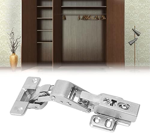 Dobes de armário de cozinha, acessórios de instalação do armário 3 D Armário de porta ajustável Efeito tampão Efeito Níquel