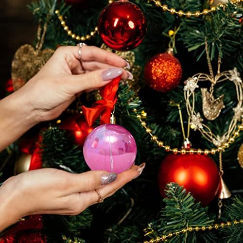 37pcs Christmas Pearl Balls penduar bolas de pendente para decoração de árvore de Natal Balleos Baby Balloons