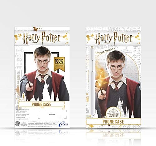 Projeta de capa principal licenciado oficialmente Harry Potter Luna Pattern Hortelly Hallows XXXVII Livro de couro Caixa Caixa Caspa