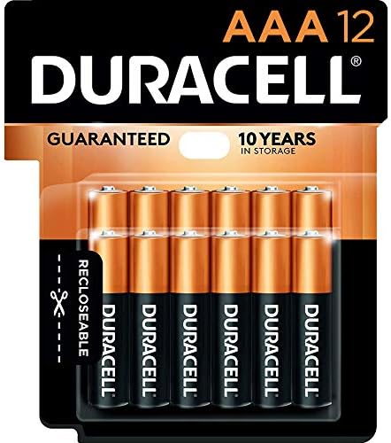 Duracell Coppertop AA + AAA Baterias, 56 Pacote de contagem dupla e triplicar uma bateria com energia duradoura para dispositivos