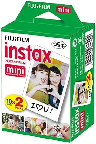 Fujifilm Instax Mini 8,9,11,12 Kit de acessórios de câmera inclui - Fuji Instant Film 20 Folhas + Pacaco de Premium