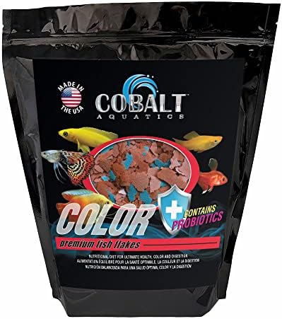 Aquáticos cobalto Flocos de cores 32 onças