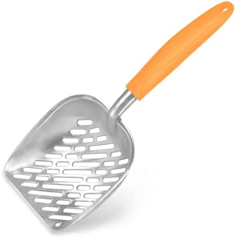 SunGrow Great Felt Scoop, Scooper de gato transformando a vida, reduz a fadiga das mãos, salva lixo claro, torna a escavação mais rápida e mais fácil