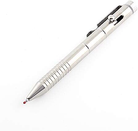 Hamans titanium parafuso caneta de bolso EDC caneta com ponta de tungstênio para caneta de assinatura do escritório de negócios