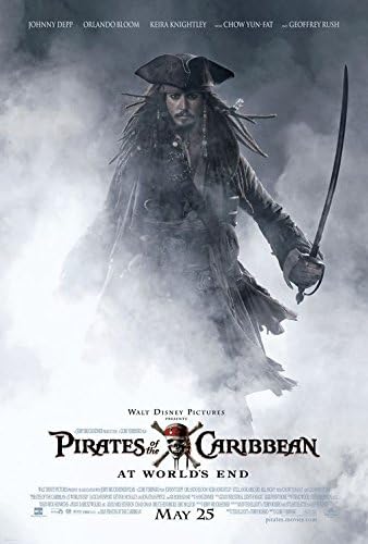 Piratas do Caribe: no final do mundo 2007 D/S Rolled Movie Poster 18.5x27