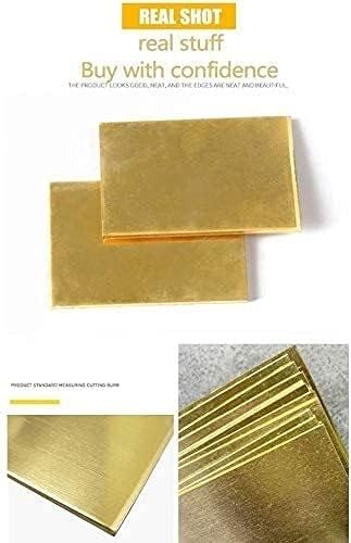 Yiwango Folha de cobre Folha de lençóis Comprimento de 8 x 8 polegadas, várias especificações para artesanato folhas de cobre de