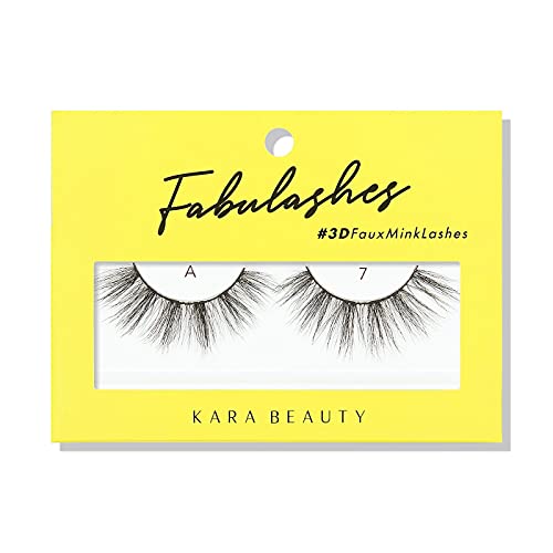 Kara Beauty Fabuloshes 3D Faux Mink Falselashes - estilo A7