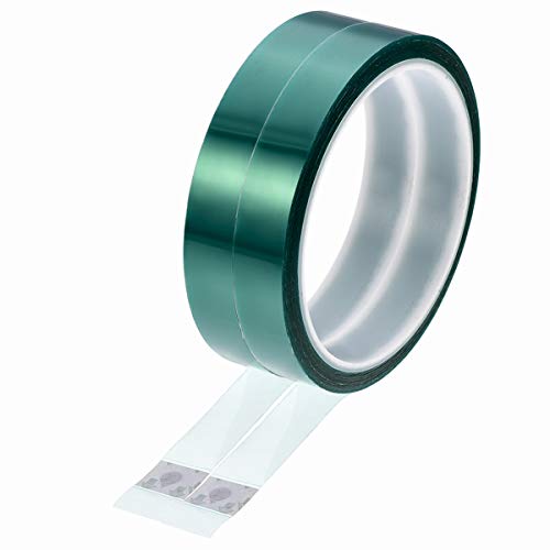 2pcs 0,5''x108ft Green Epoxy Resin Fita Mold, fita adesiva de silicone, fita de filme de poliéster, fita de estimação livre