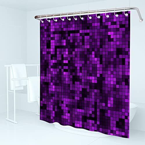 Kntiline pixel colorido ombre geométrico desenho de desenho animado design tem tema de tecido de tecido de tecla