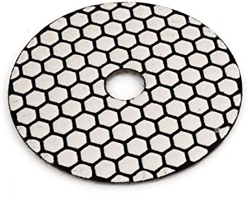 Aexit Greia abrasiva marrom cinza e discos de 10 cm Diamond Diamond Polishing Polding 4mm de espessura para as rodas de aba de