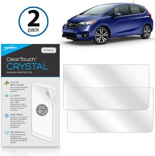 Protetor de tela de ondas de caixa compatível com o painel de exibição do Honda 2015 Fit Ex Front - ClearTouch Crystal, HD Film