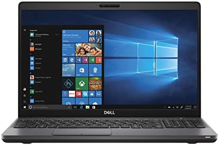 Dell Latitude 5501 15,6 FHD, Core i7-9850H 2,6 GHz, 16 GB de RAM, 512 GB M.2-NVME, Windows 11 Pro 64bit, CAM