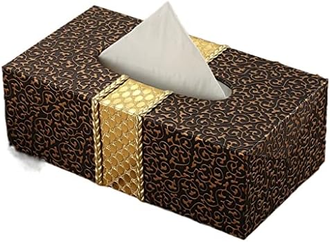 N/A Black Car Home Retângulo Caixa de lenços de papel doméstico da sala de estar da sala de estar da mesa