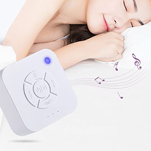 Máquina de som para bebês, 9 músicas ajudam a dormir com carga USB Função de tempo de ruído para viagens domésticas