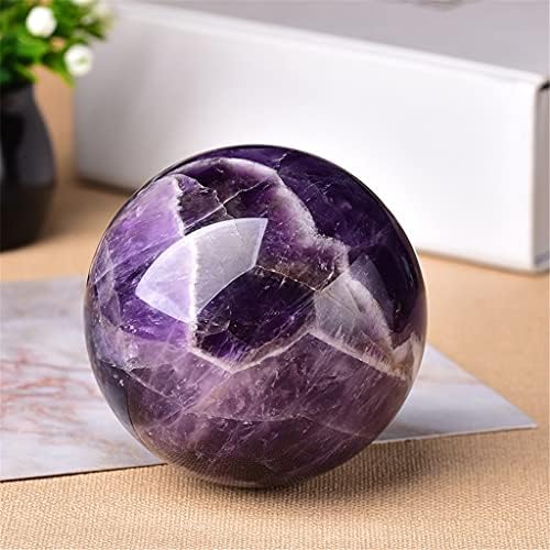 Yfqhdd sonho da natureza ametista bola bola polida bola de massagem reiki stone home decoração presentes