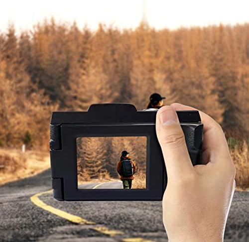 Câmera SLR Selfie SLR Selfie SLR Self-Self de 16 megapixels 2,4 polegadas Câmera digital de micro SLR SLR, zoom digital 16 vezes, anti-shake eletrônico, ideal para iniciantes, melhores presentes para Chrismas