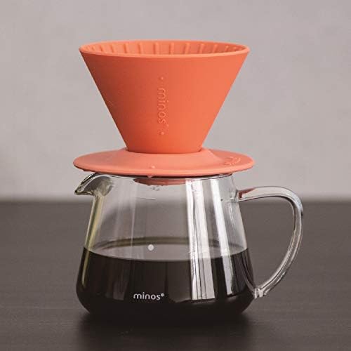 Minos Borosilicate Glass Coffee Server, 600 ml, despeje sobre o café, transparente