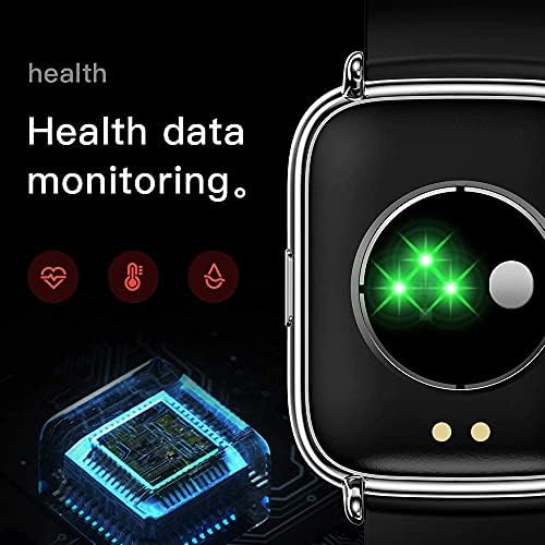 Helalife Smart Watch Temperature Imperperperperolecer Casal Relógios de 1,69 polegada HD Atividade da tela de toque e rastreadores