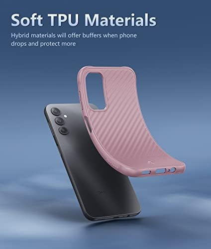 Fntcase para Samsung Galaxy A14-5g Caso: TPU Soft TPU SLIM Fino fino protetor Phonecase Anti-Drop Proteção corporal Full