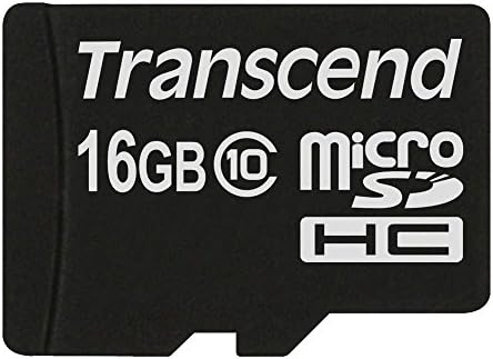 Transcend 8 GB Classe 10 MicrosDHC Flash Memory Card TS8GUSDHC10