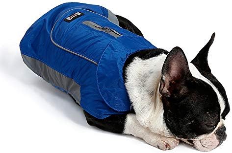 Jaqueta de cachorro de colete quente de casaco de cachorro tfeng com lã de lã Blue 3xl