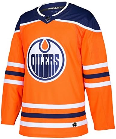 Adidas Edmonton Oilers NHL Men Climalite Authentic Team Hockey Jersey