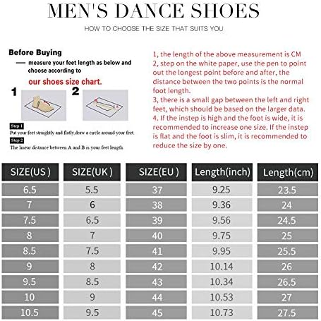 Sapatos de dança de salão de baile masculinos de Hiposeus