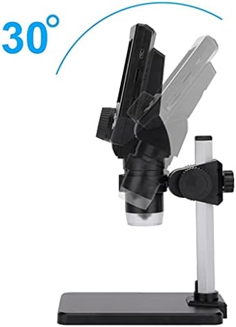 XDCHLK Microscópio USB eletrônico 1-1000X Microscópios de vídeo de solda digital de 4,3 Localização de metal da câmera LCD Mental