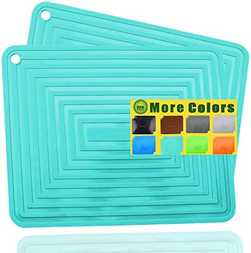 Grandes tapetes de trivet de silicone para pratos quentes/panelas, suporte de panela resistente ao calor, 9 x12 não deslizamento flexível Durável Durável Coastro Cozinha Tapet