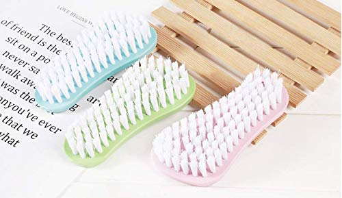Woiwo 3 PCs japoneses e coreanos Candy Color Plástico Brush doméstico Crepante de limpeza multicolorida escova de escova de escova