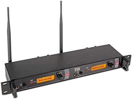 XTUGA RW2080 Rocket Audio Whole Metal Wireless no Sistema de Monitor de Ear 2 Canal 4 Monitoramento do BodyPack com Tipo