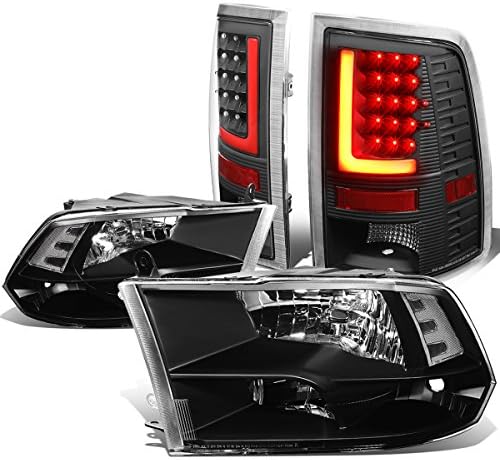 Auto Dynasty Quad Fartlights Montagem e Luzes traseiras de barra traseira de barra de LEDs RED Lâmpadas de freio compatíveis