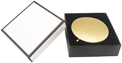 Wooyalin Amomas compactas espelho cosmético de 2,75 polegadas de bolso redondo espelho de maquiagem de maquiagem portátil espelho