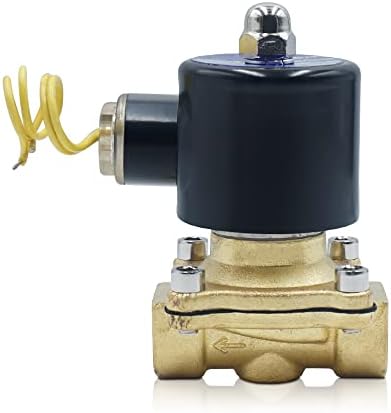 Válvula solenóide elétrica de 3/4 umidificador AC 110V para um fios a diesel de óleo de água do ar normalmente fechado