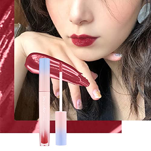 Xiahium Lip Liber Gloss Gloss Glude Lip Lip Lip Gloss Gloss Batom hidratante Não é fácil de desaparecer não é fácil de