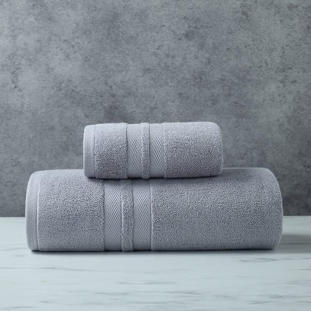 MJWDP Toalha de algodão ajusta Toalha de banho 70x140cm Toalha de rosto para adulto cor de cor azul rosa de cor sólida para adultos