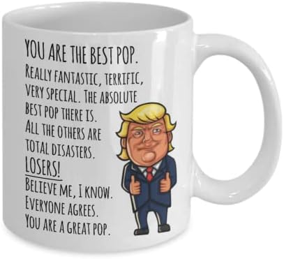 3850106-Donald Trump Pop Pop Caneca Funny Gifts Para Pops Potus caneca Política Humor Político Presente Trump Pop Gag Presente Trump Coffee Caneca Trump Coffee Chart para Pop