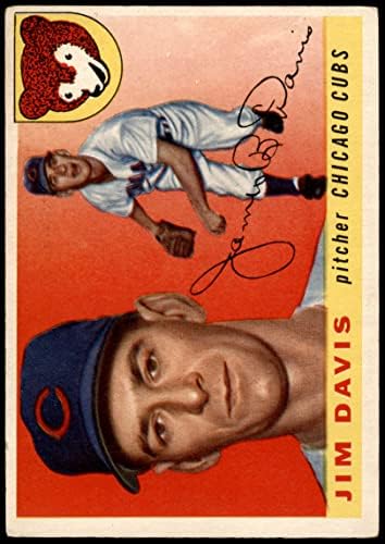 1955 Topps 68 Jim Davis Chicago Cubs VG/Ex Cubs