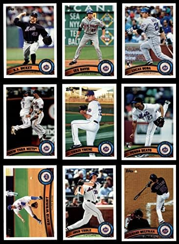 2011 Topps New York Mets quase completo equipe definida New York Mets NM/MT Mets