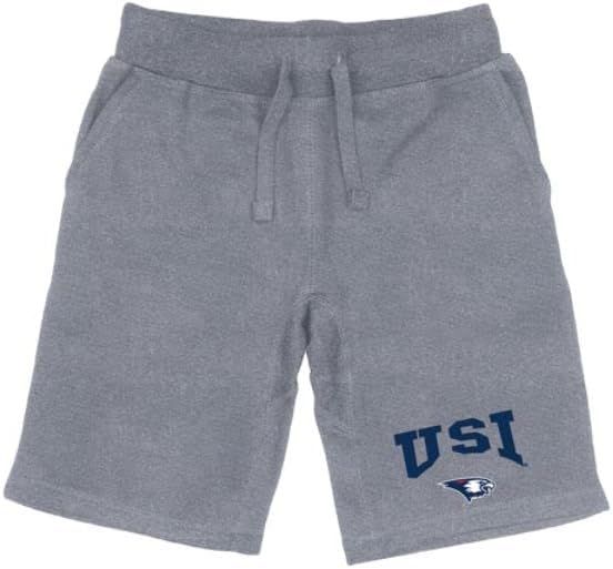 Southern Indiana gritando Eagles Premium College Fleece Shorts de cordão