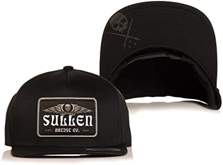 Sullen Crypt Snapback Tattoo Lifestyle Hat Black