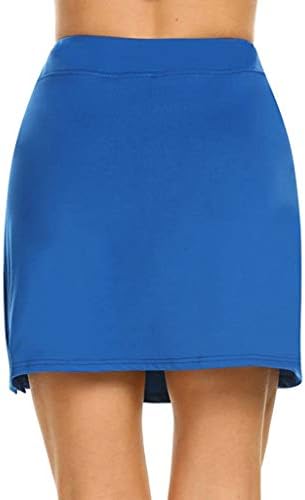 Skorts Saias para mulheres Volty Plus Golf Skirt ativo Tennis Sport Running Sports Sports Skort leve