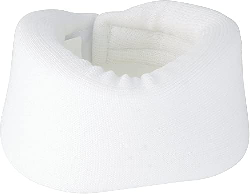 DMI Foam Collar Colar Comfort Support Suporte, médio, largura de 3 polegadas, branco