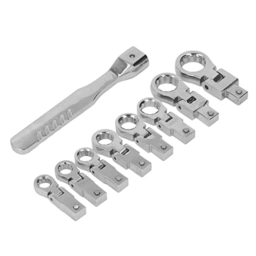 Chave de catraca destacável, 9 PCs Cleava de catraca destacável Conjunto