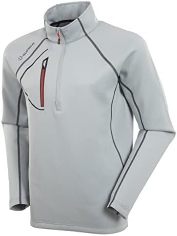 Sunice Allendale Men's Half Zip Performance Pullover com proteção térmica