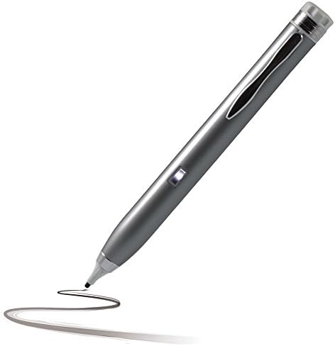 Navitech Grey Point Fine Digital Active Stylus Pen compatível com Asus Zenpad C 7.0 / Asus Zenpad S 8.0 / Asus Zenpad 10