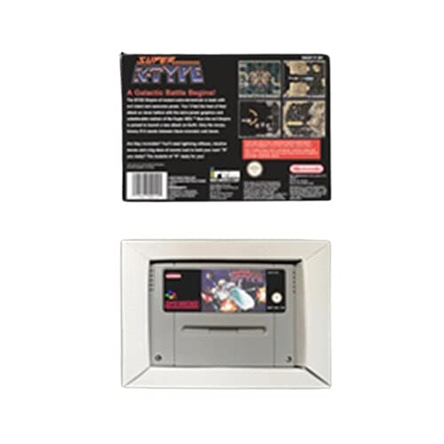 Devone Super R-Type Version Version Action Game Card com caixa de varejo